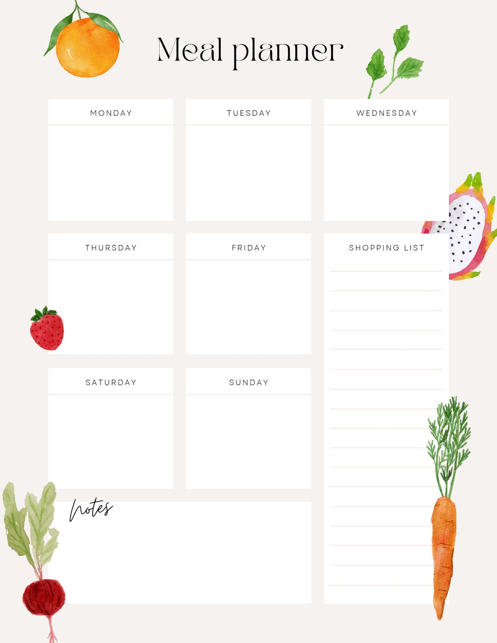 Meal Planner