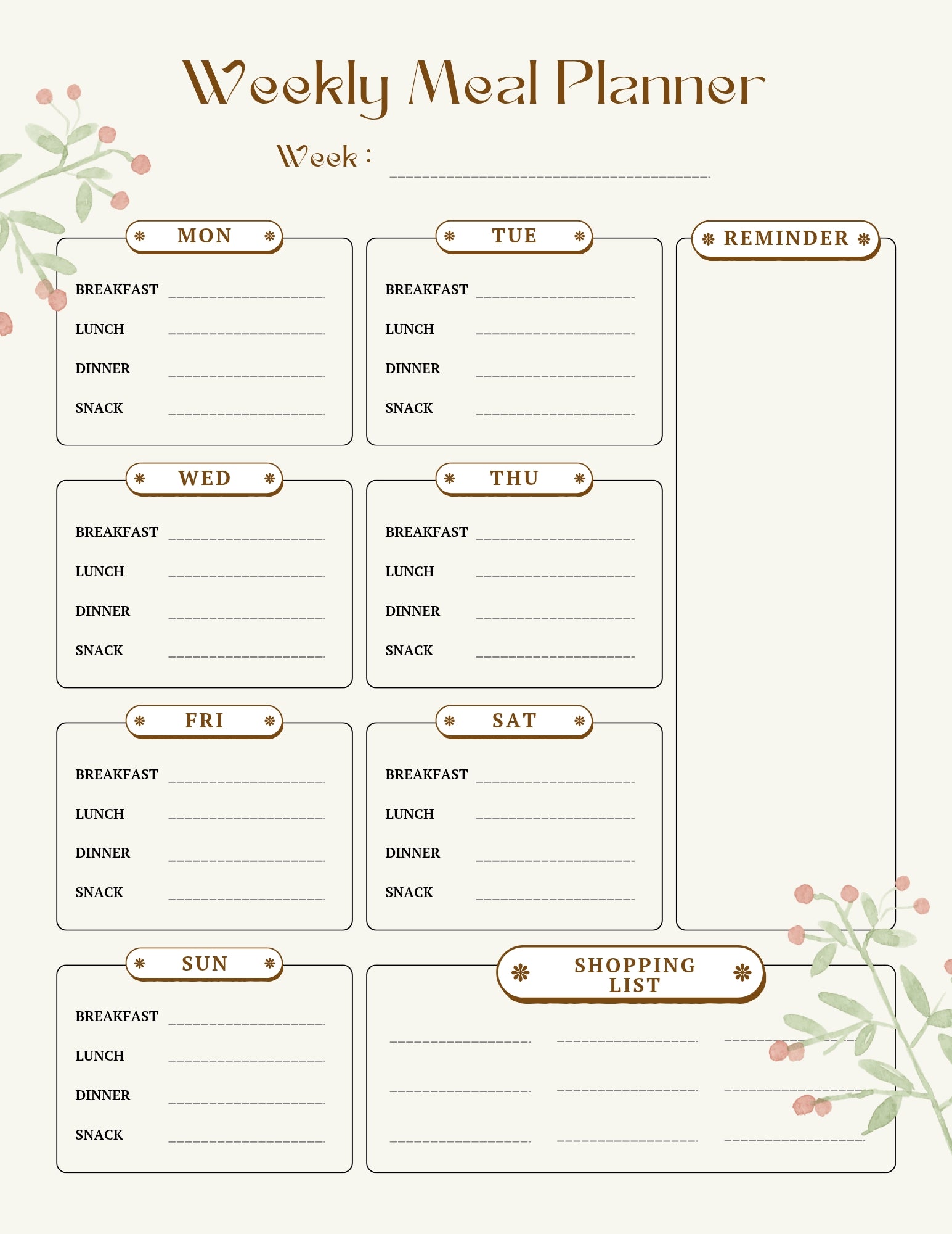 Digital Daily Planner/Printable & iPad Planner