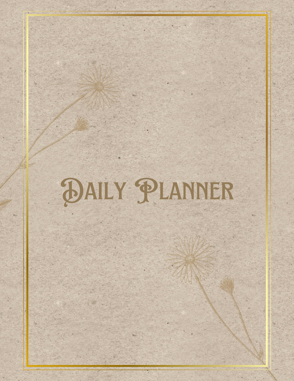 Digital Daily Planner/Printable & iPad Planner