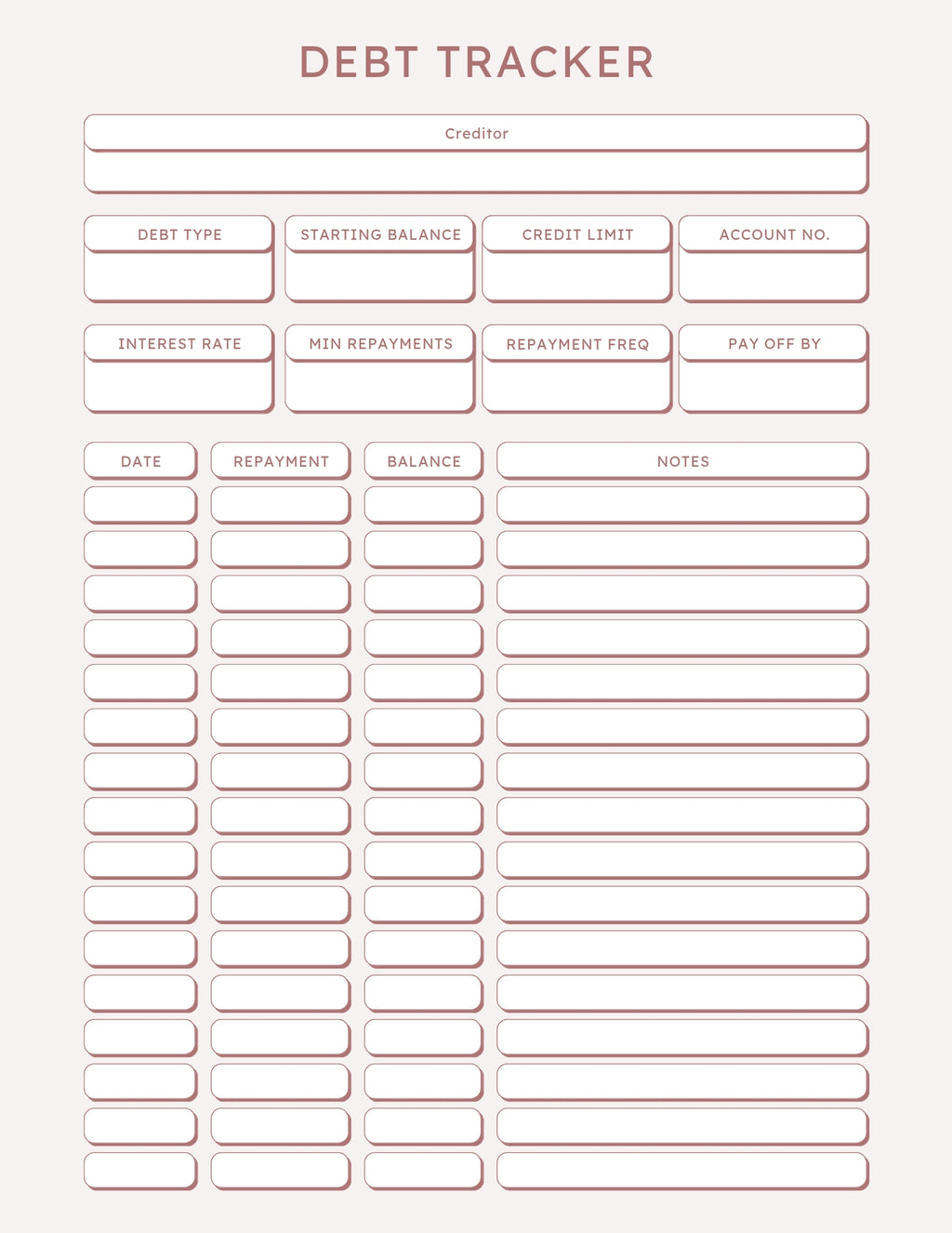 Ultimate Life Planner Bundle / All - in one Digital Planner / Wellness, Finance, Fitness & Productivity
