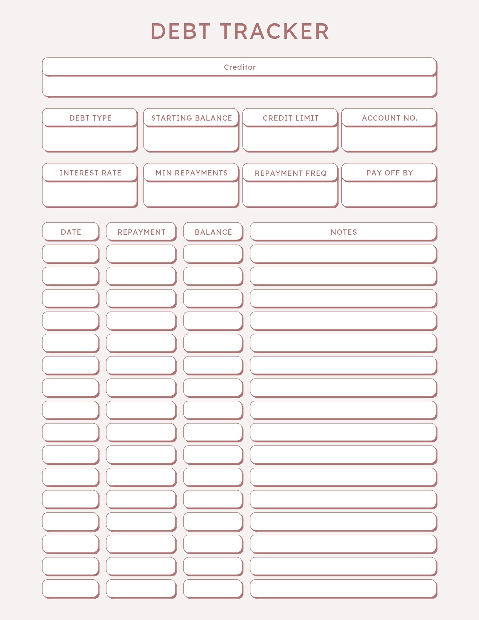 Ultimate Life Planner Bundle / All - in one Digital Planner / Wellness, Finance, Fitness & Productivity