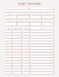 Ultimate Planner Bundle Printable PDF / Daily, Weekly, Monthly, Budget & Habit Tracker