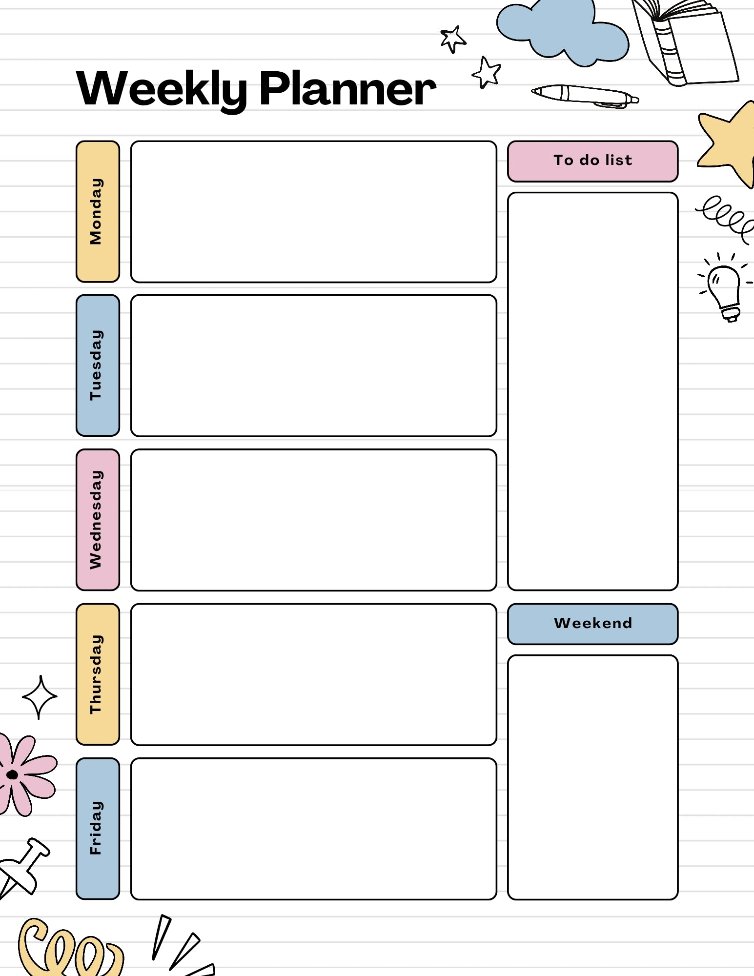 Ultimate Life Planner Bundle / All-in-One Digital Planner / Wellness, Finance, Fitness &Productivity