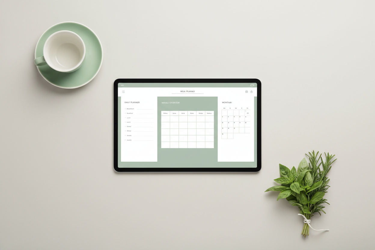 Meal Planner Bundle Mockup 1