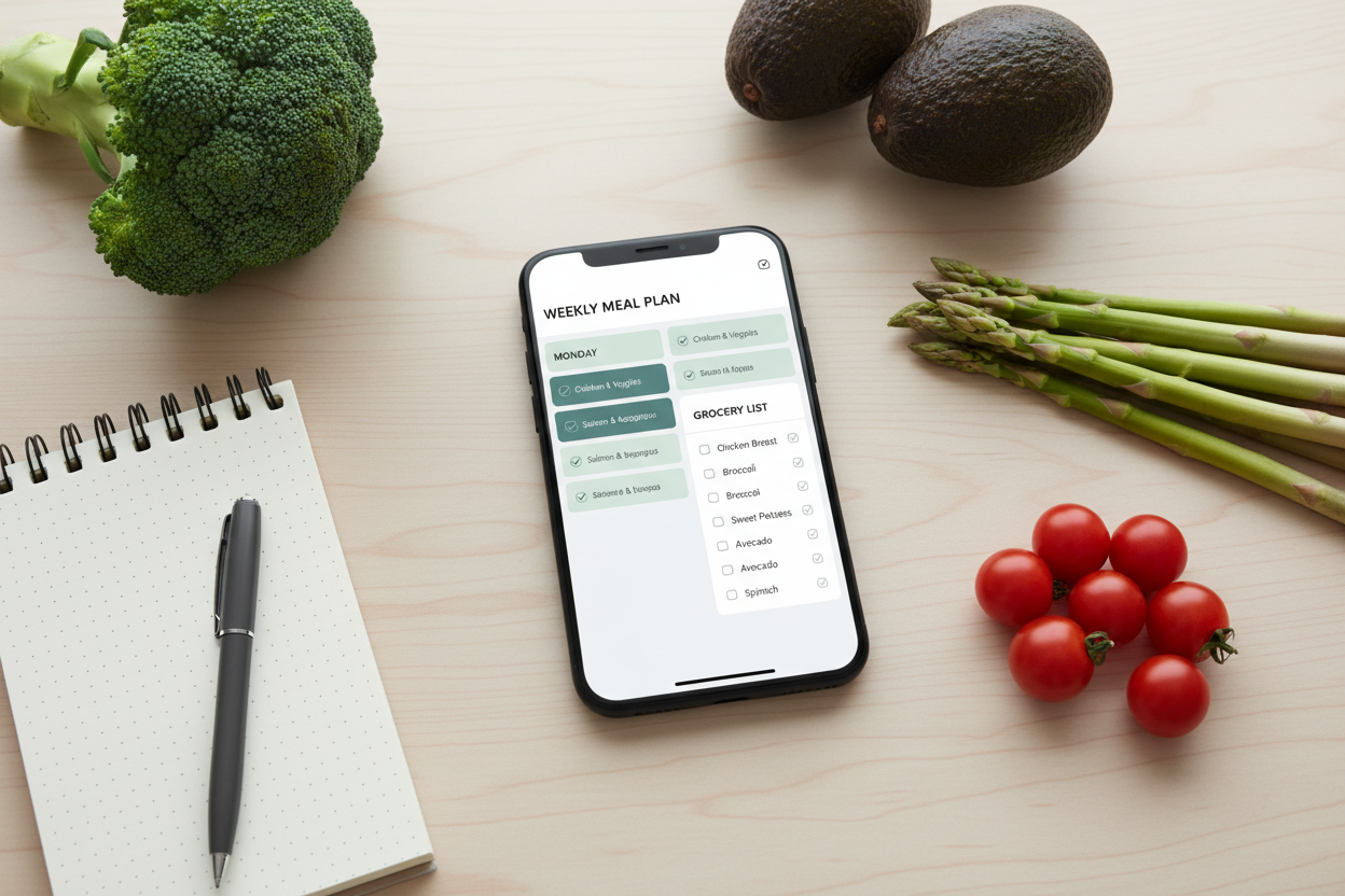 Meal Planner Mockup 3