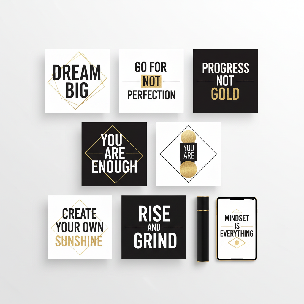 Motivational Wall Art Bundle