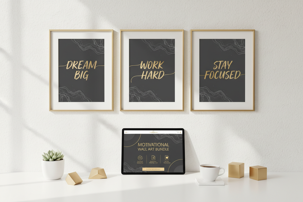 Motivational Wall Art Bundle