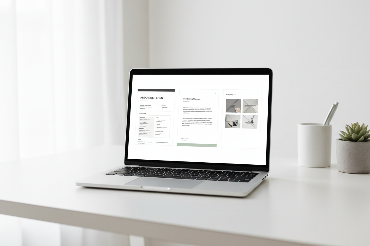 Professional Resume Kit Bundle Mockup